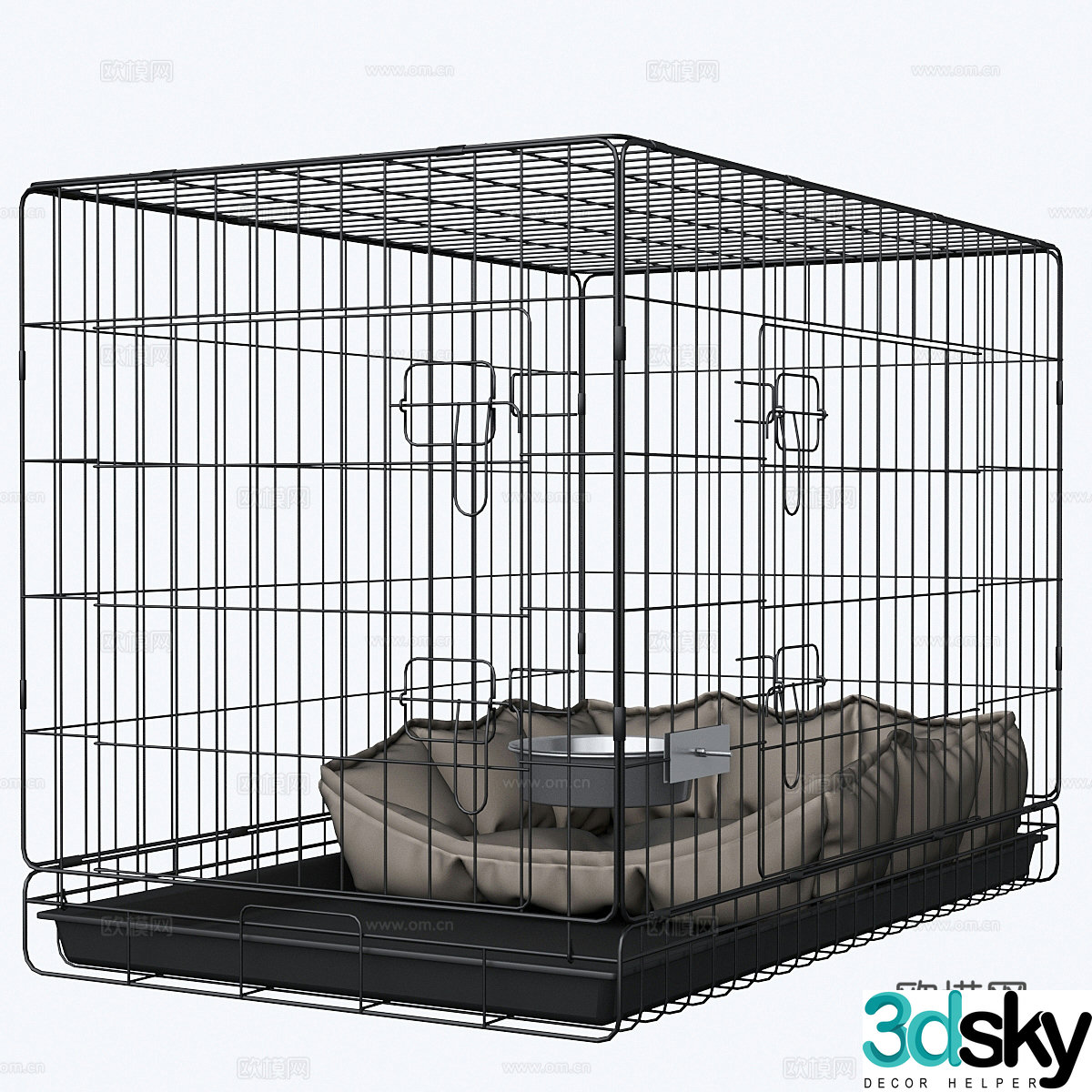 Pet cage Cat cage Dog cage 3d model