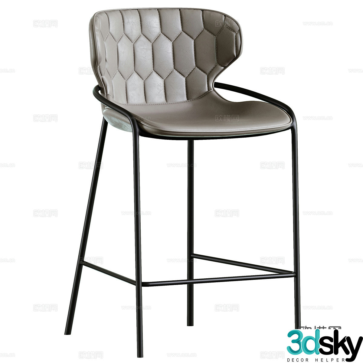 Bar chair 3D model