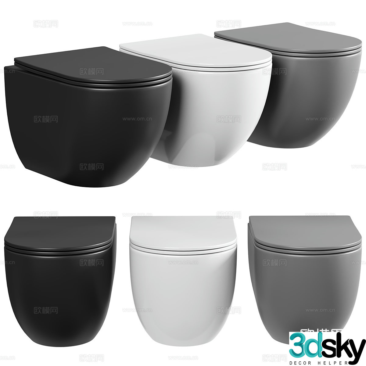 Toilet 3D model