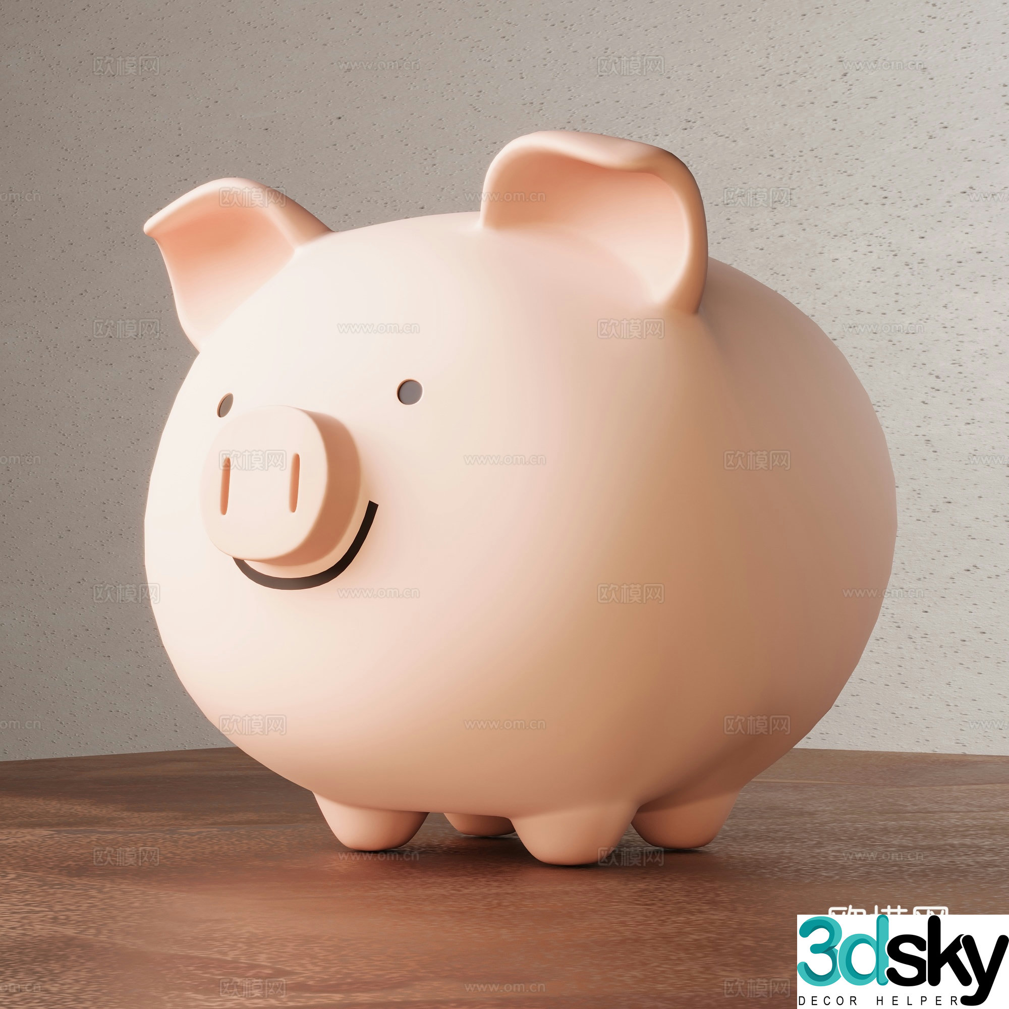 Pig dolls 3D model