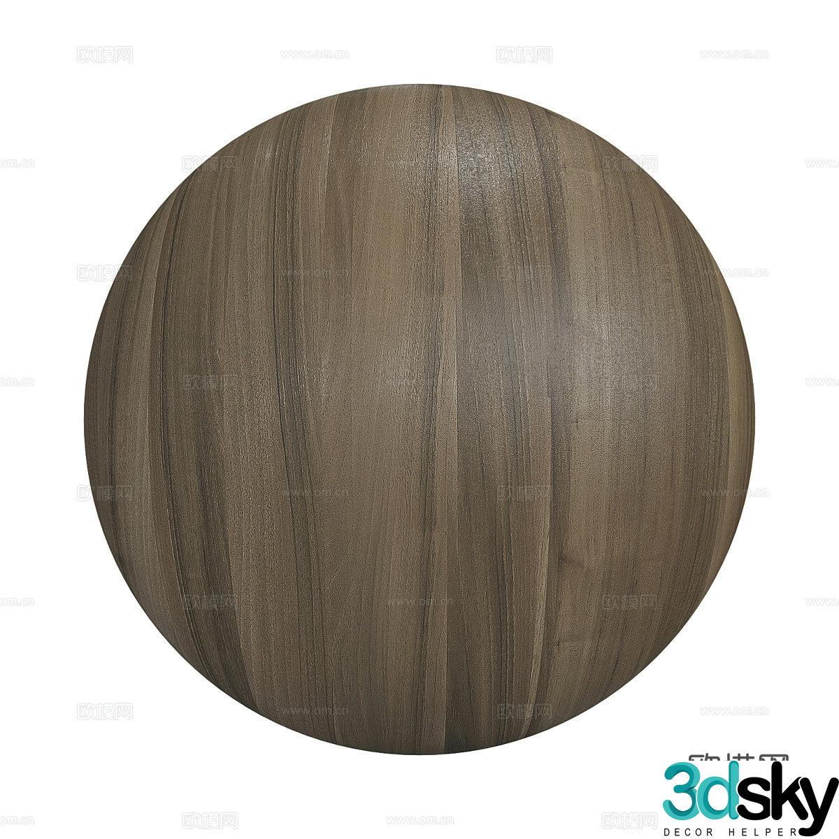 Wood grain 3d model