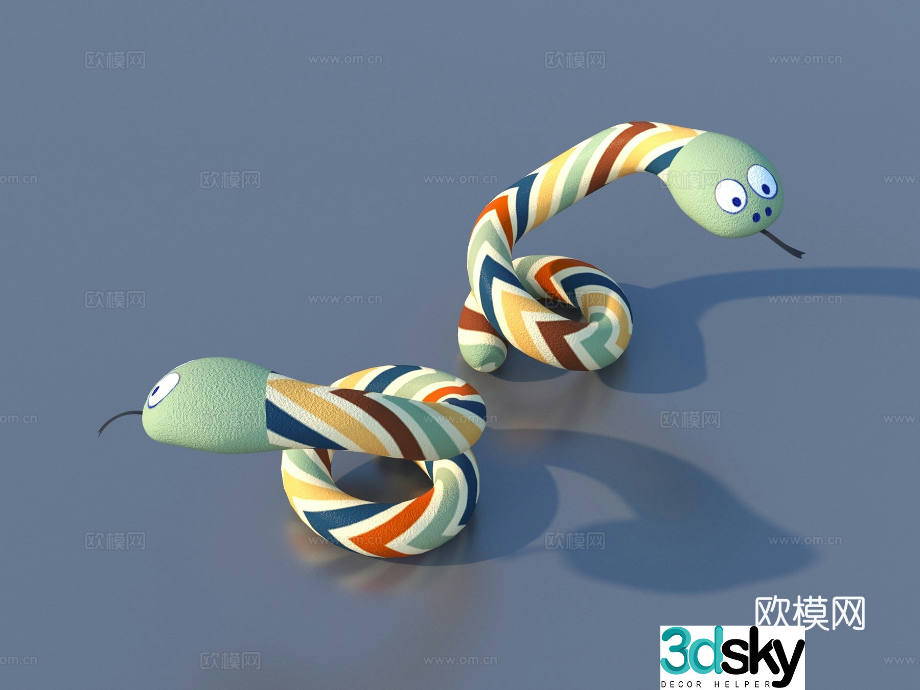 Children’s Toy toy Snake 3D model