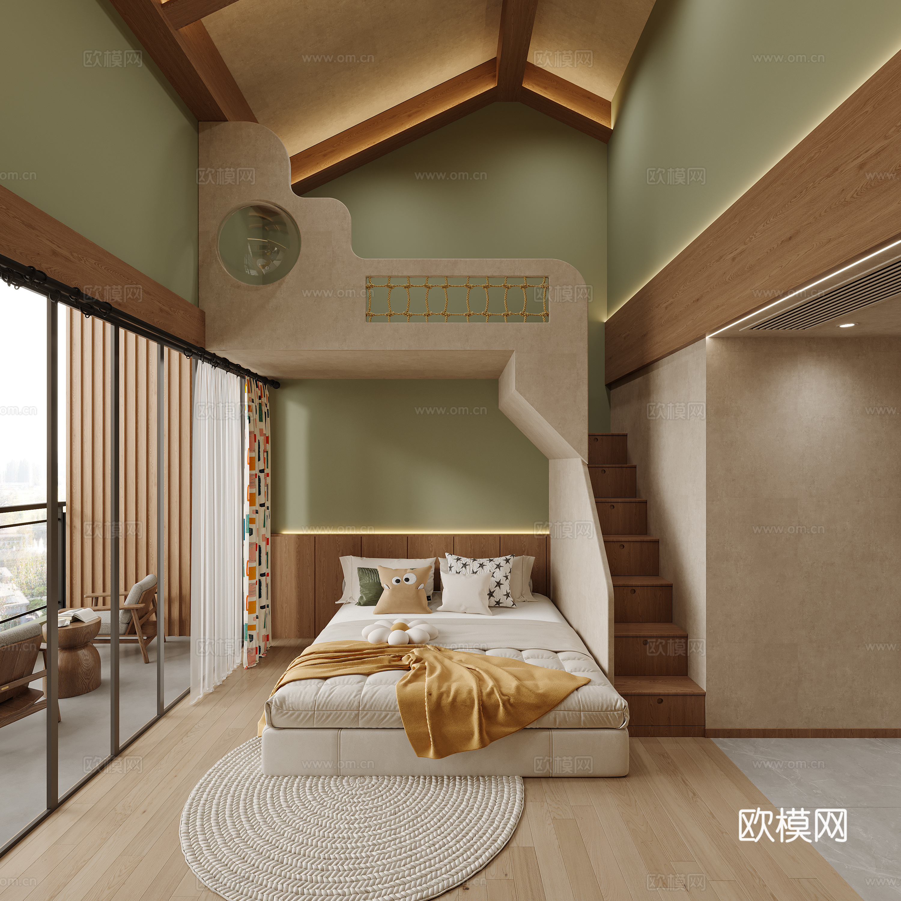 åº­ åº­ æˆ¿ room room family room children’s room 3D model