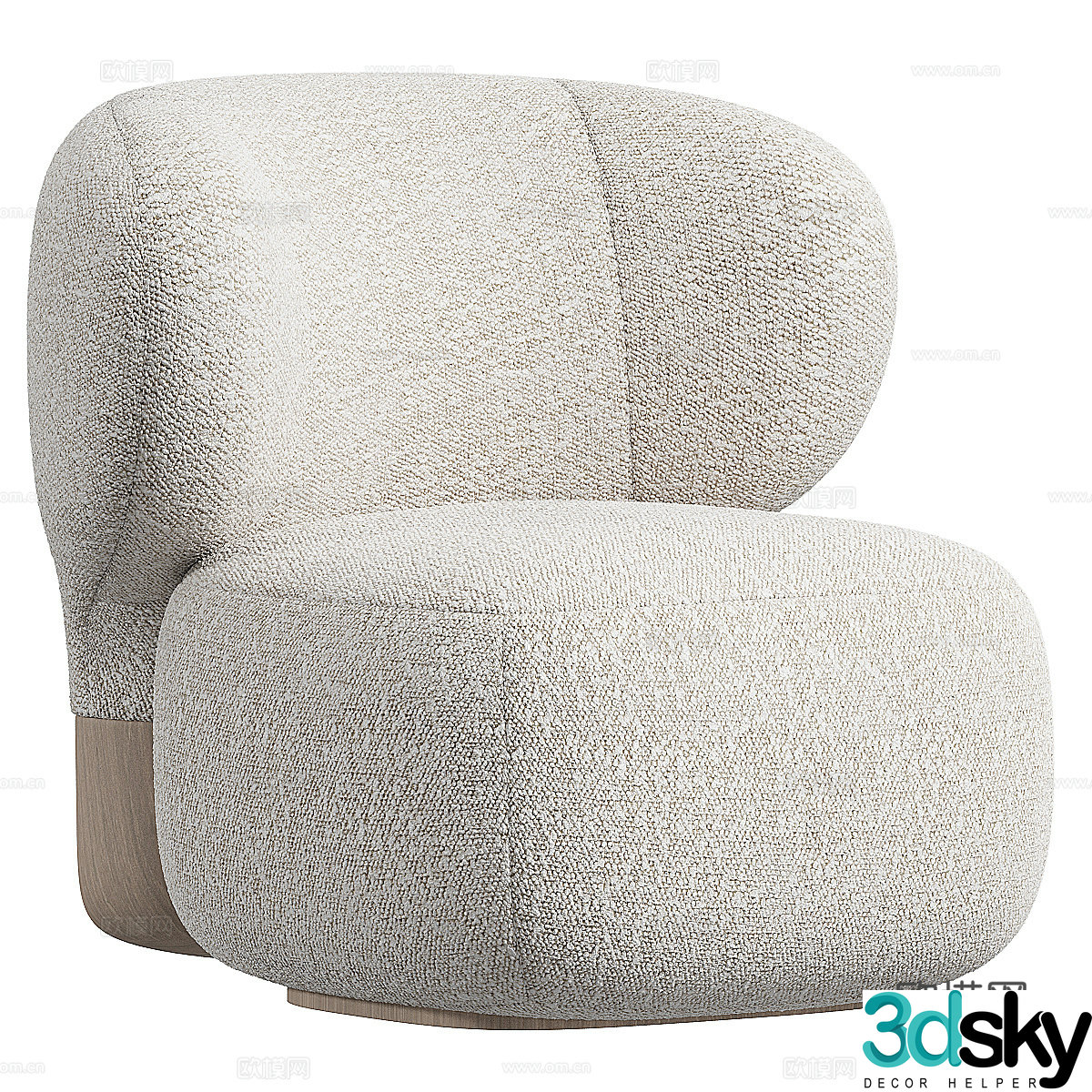 New Chinese casual sofa 3D model