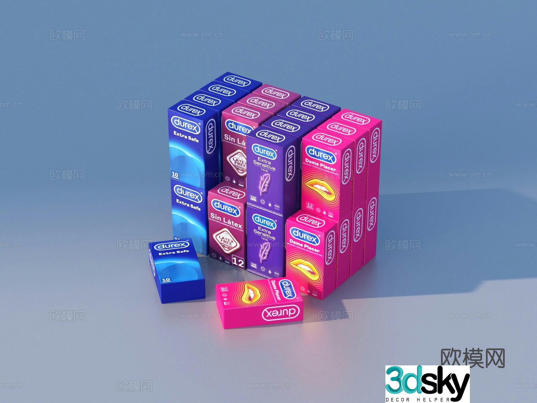 Medicine Box Medicine Drug Potion Medical Supplies 3D Model