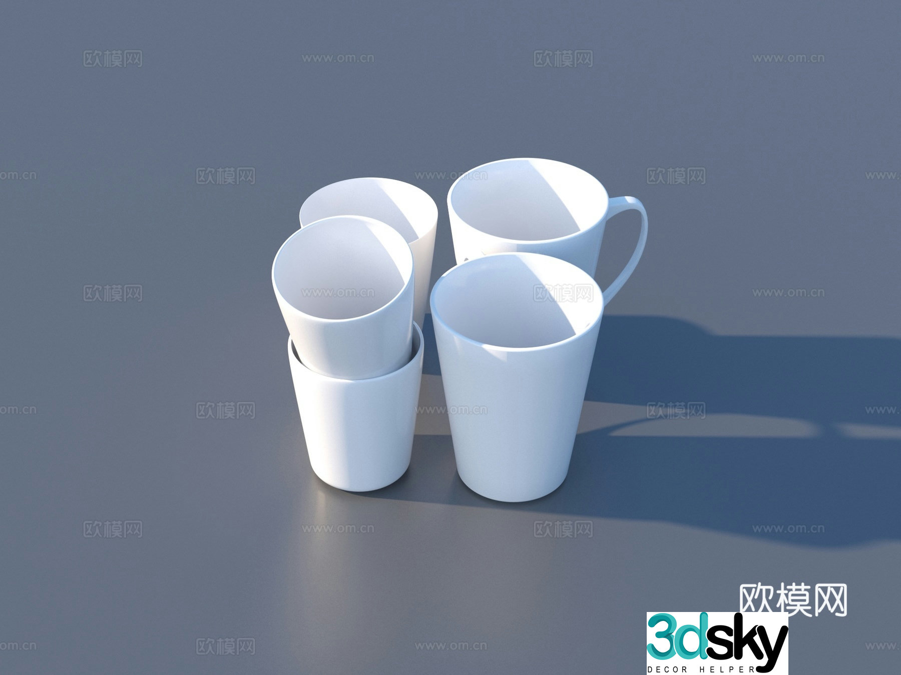 Cup Tea Cup Mug 3d Model
