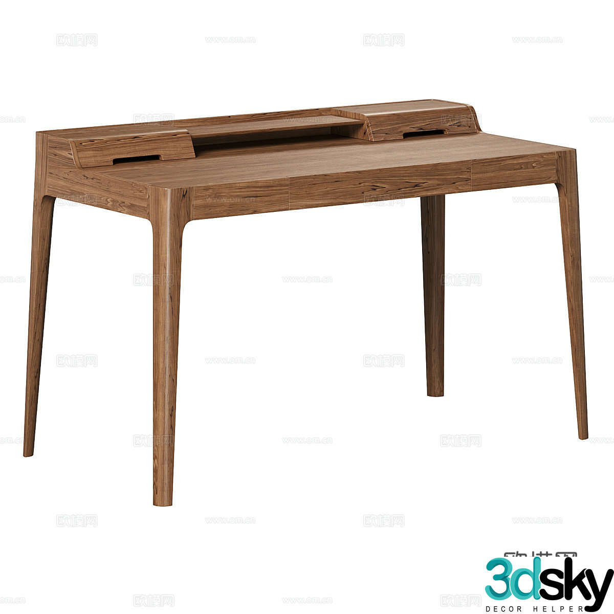 New Chinese desk desk 3D model