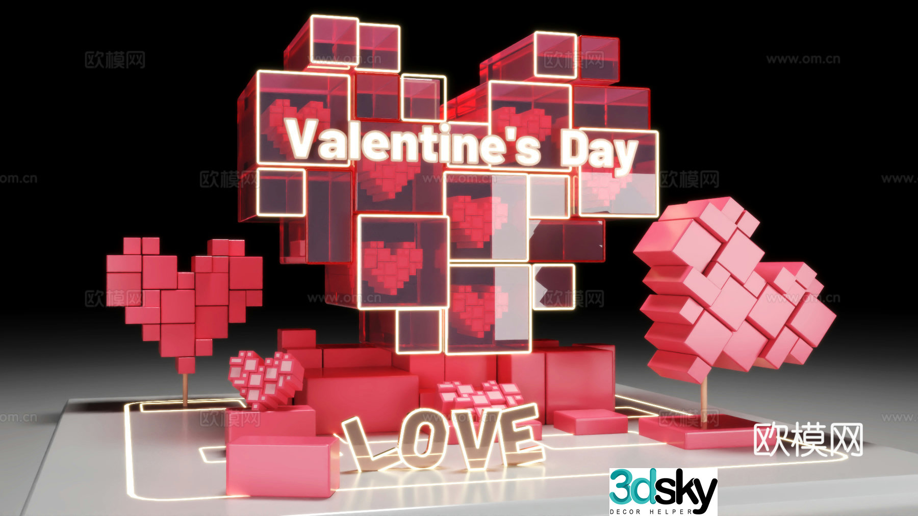 Chinese Valentine’s Day Beautiful Fairy Commercial Beautiful Fairy Shopping Mall Festival Beautiful Fairy 3D Model