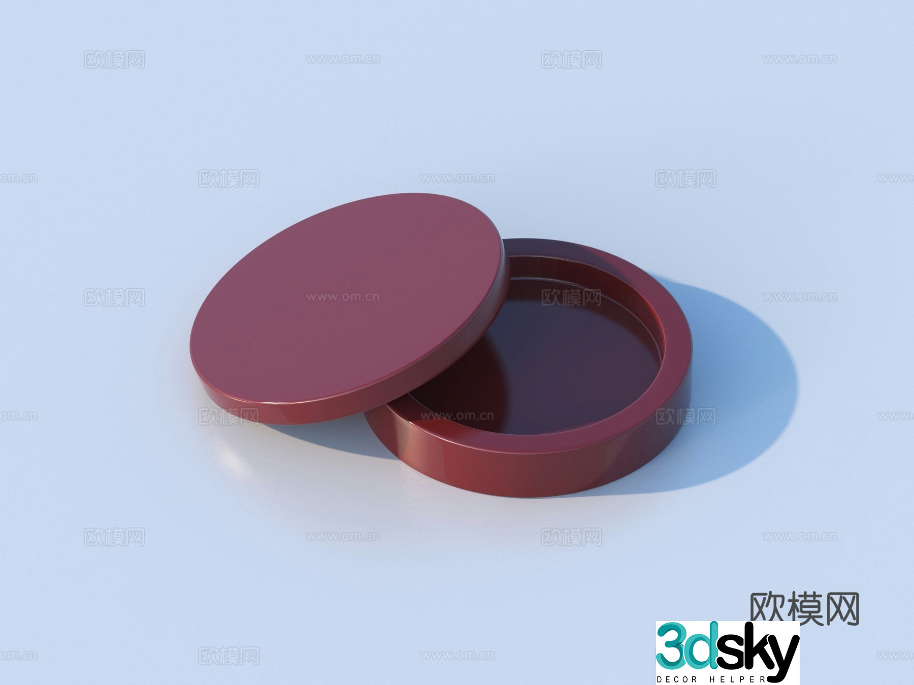Simple ashtray 3d model