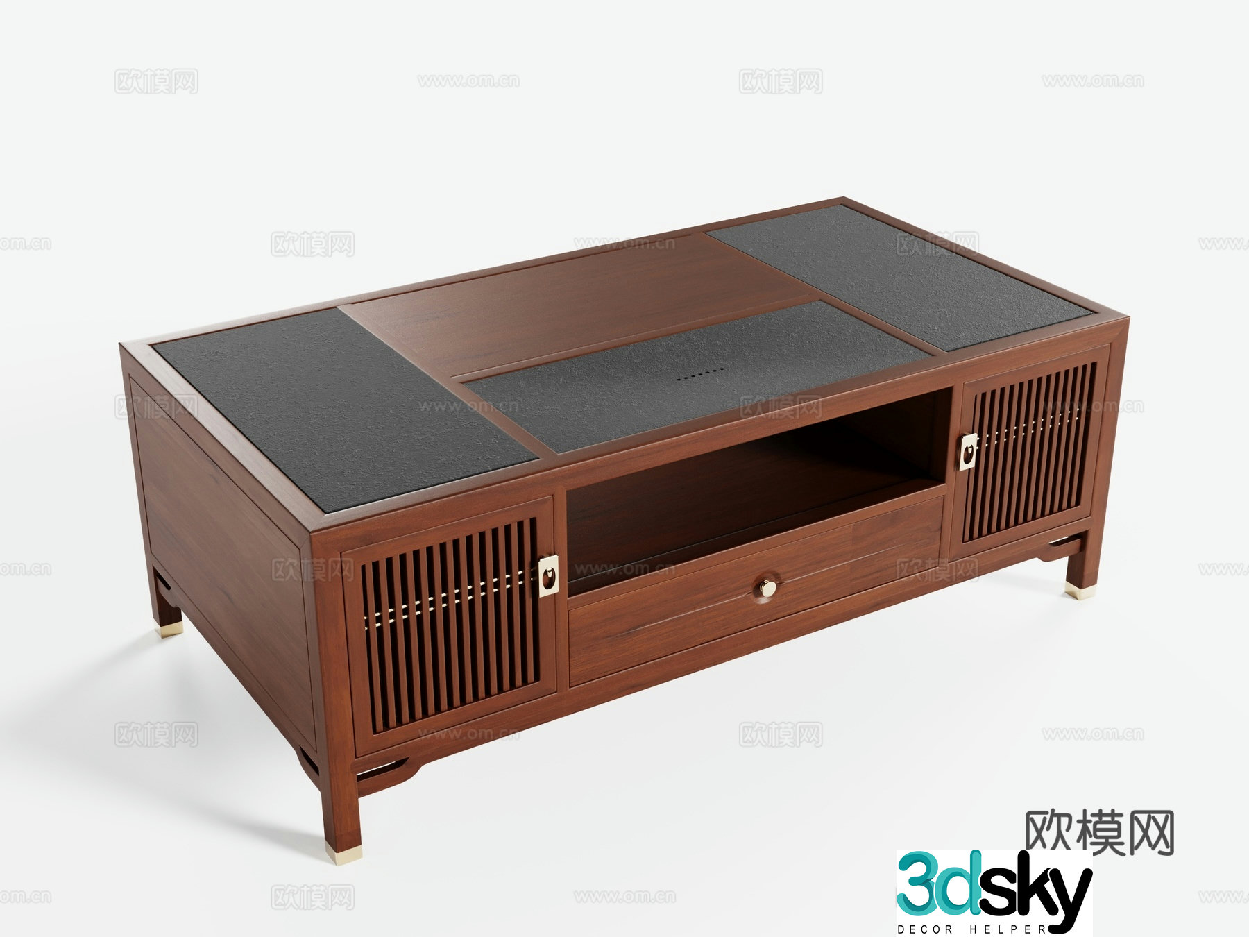 New Chinese coffee table 3D model