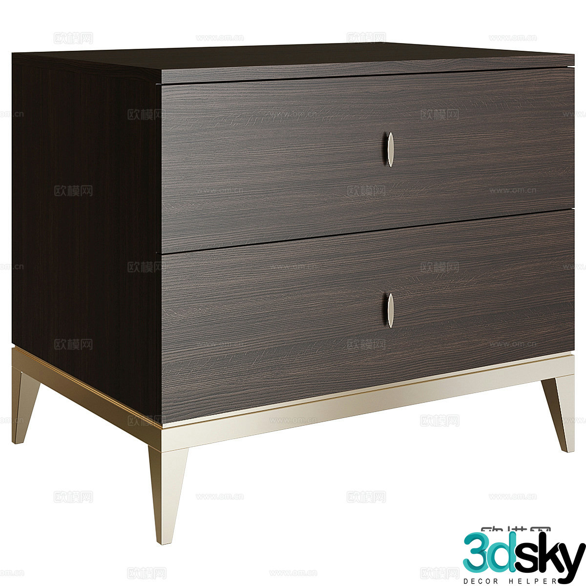 Sites bedside table 3D model