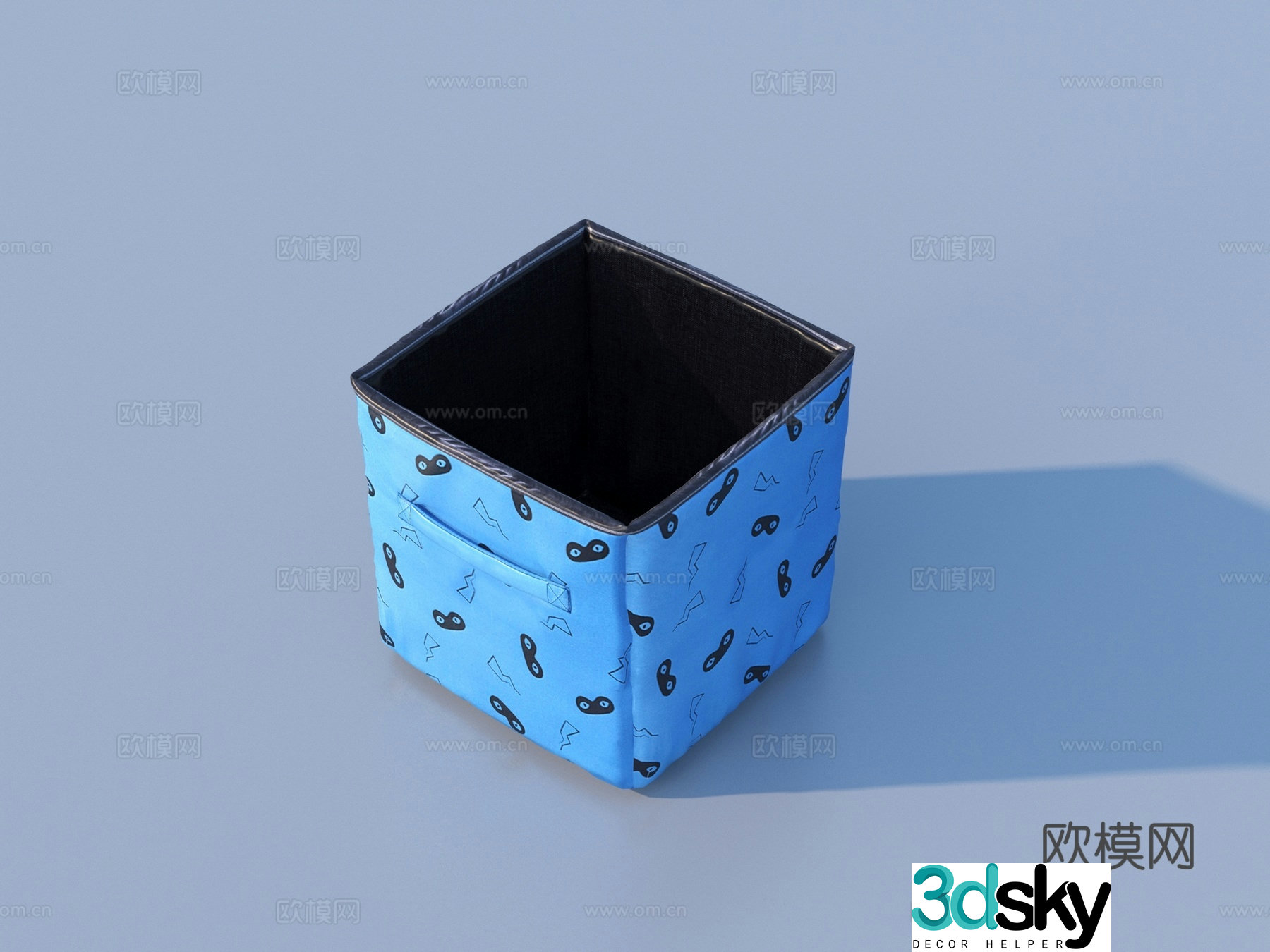 Storage basket Toolbox Storage box 3D model
