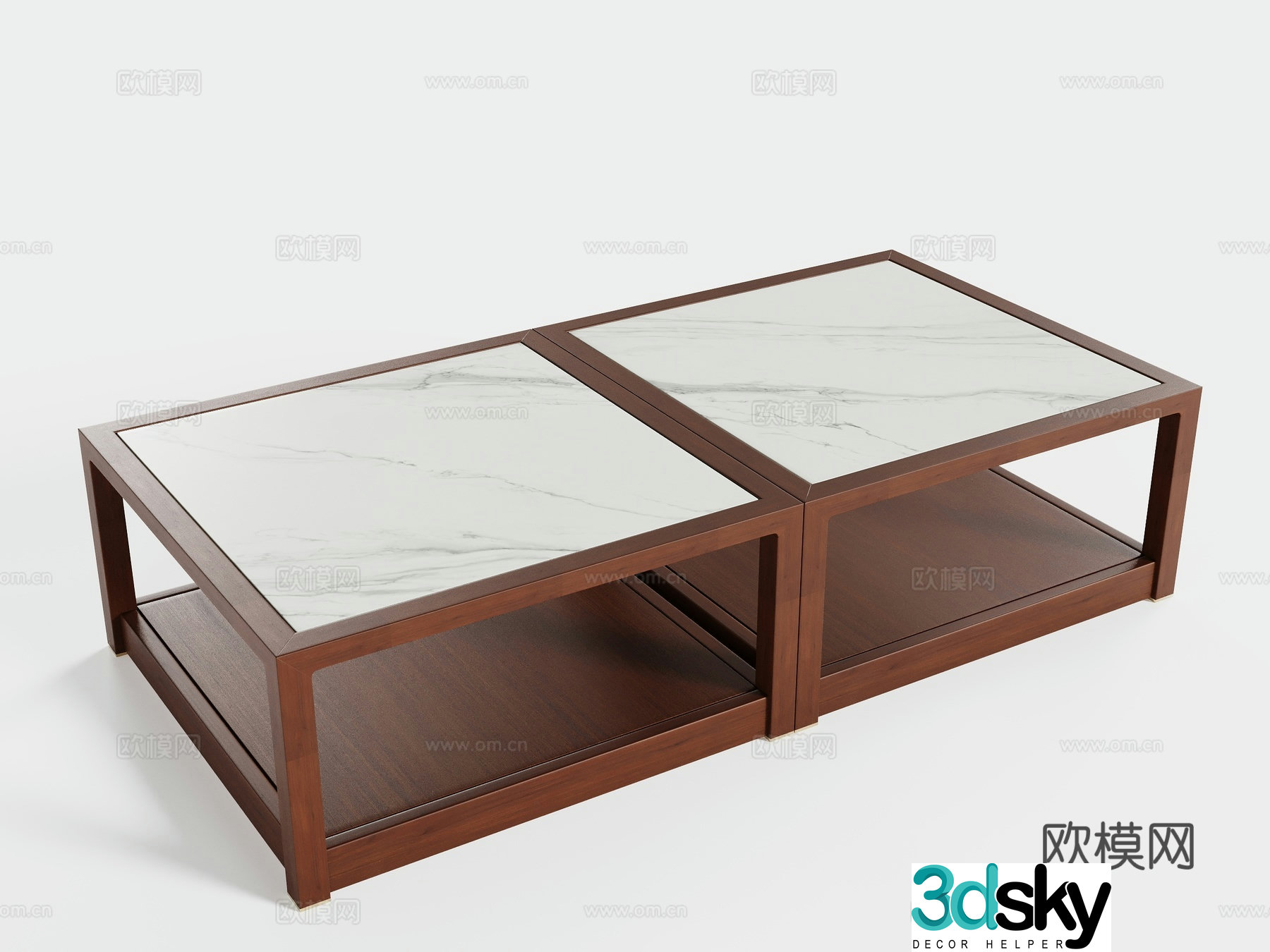 New Chinese coffee table 3D model