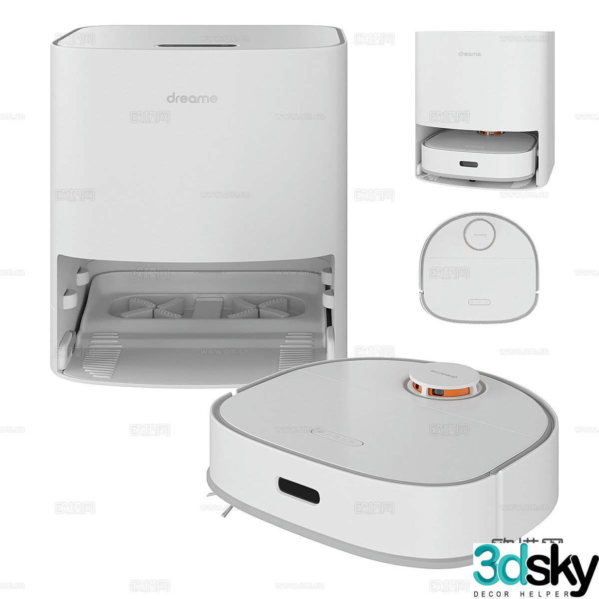 Xiaomi sweeping robot sweeping machine 3D model