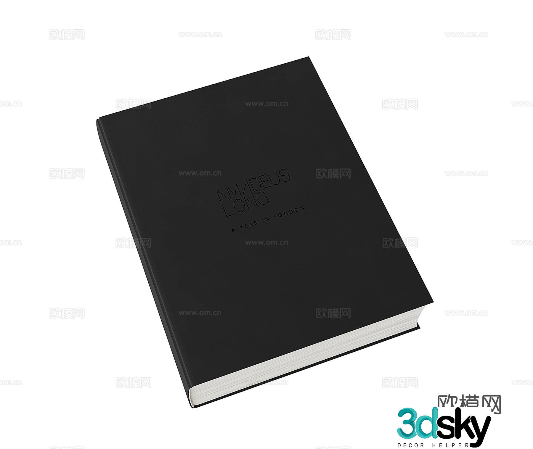 Black Books Books 3d Model