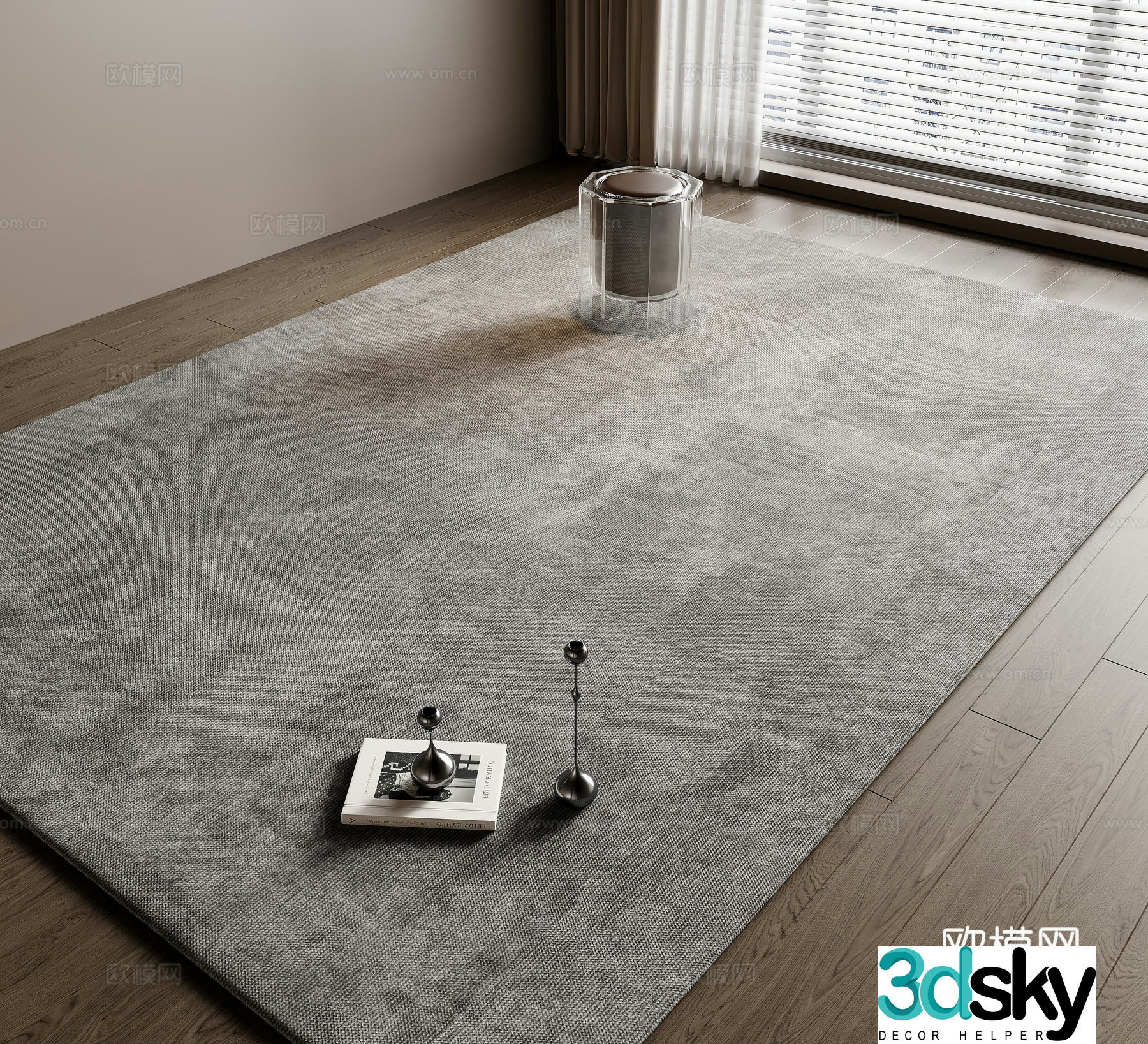 Italian carpet 3d model