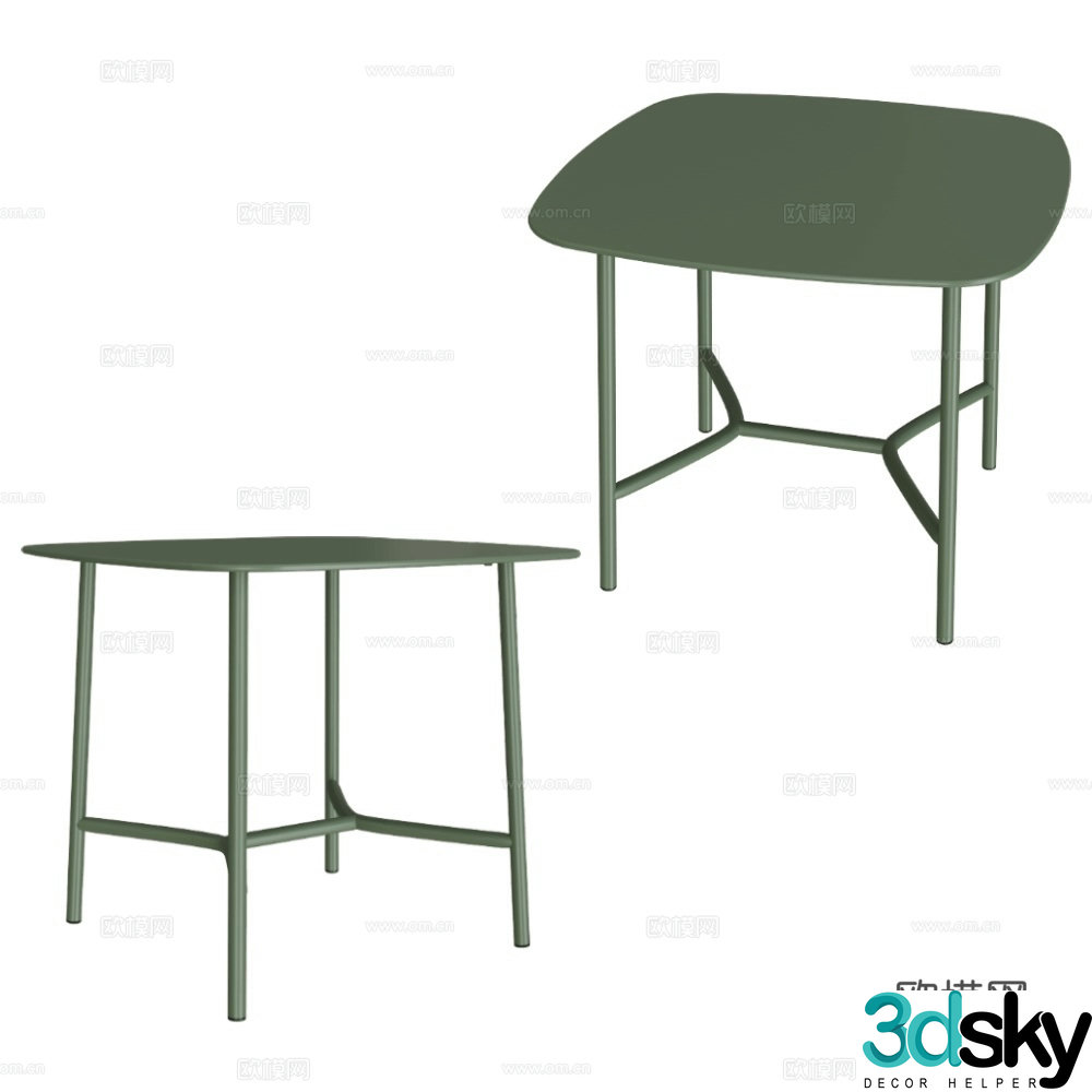 Castil Nordic metal edge 3D model
