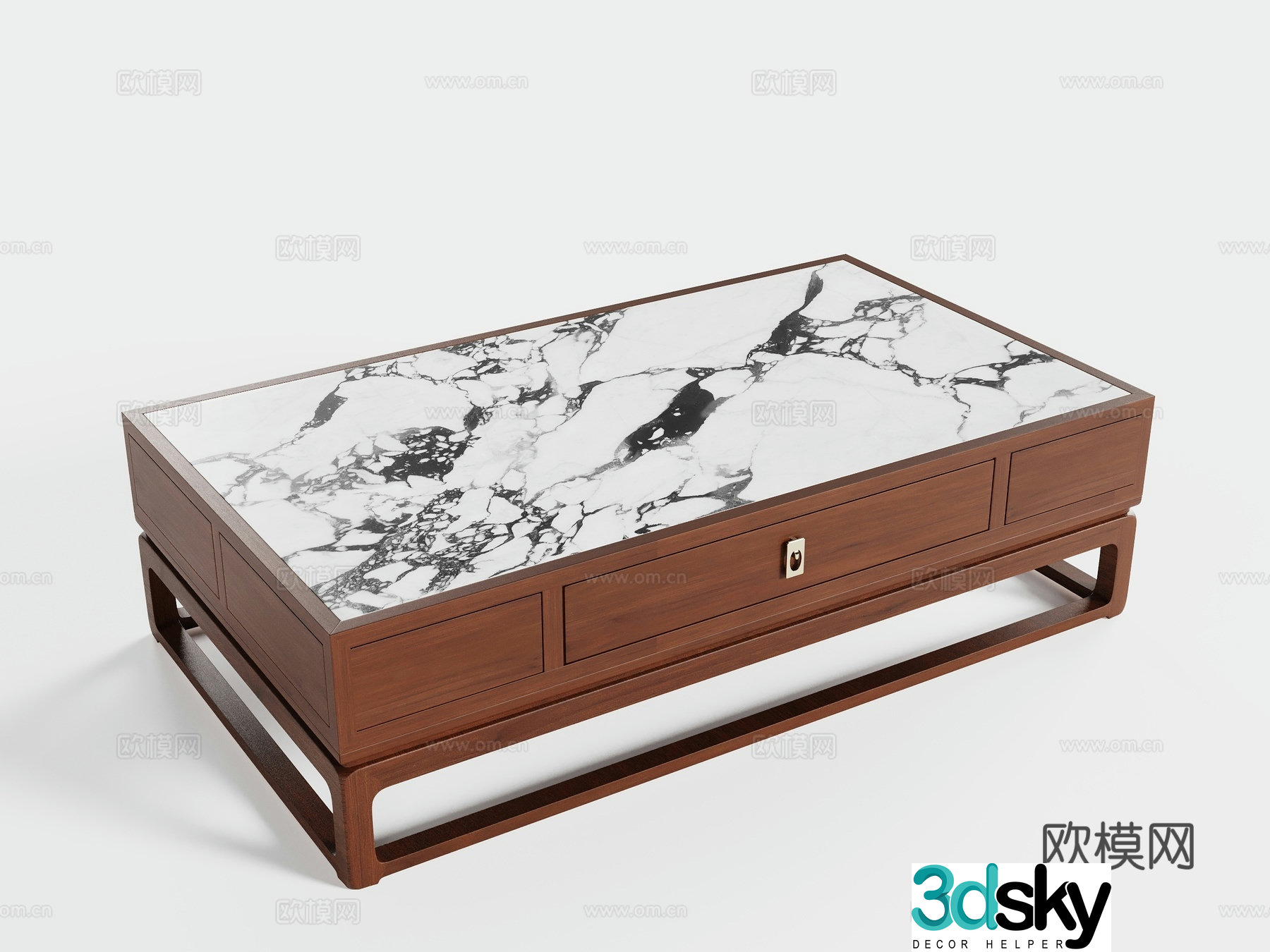 New Chinese coffee table 3D model