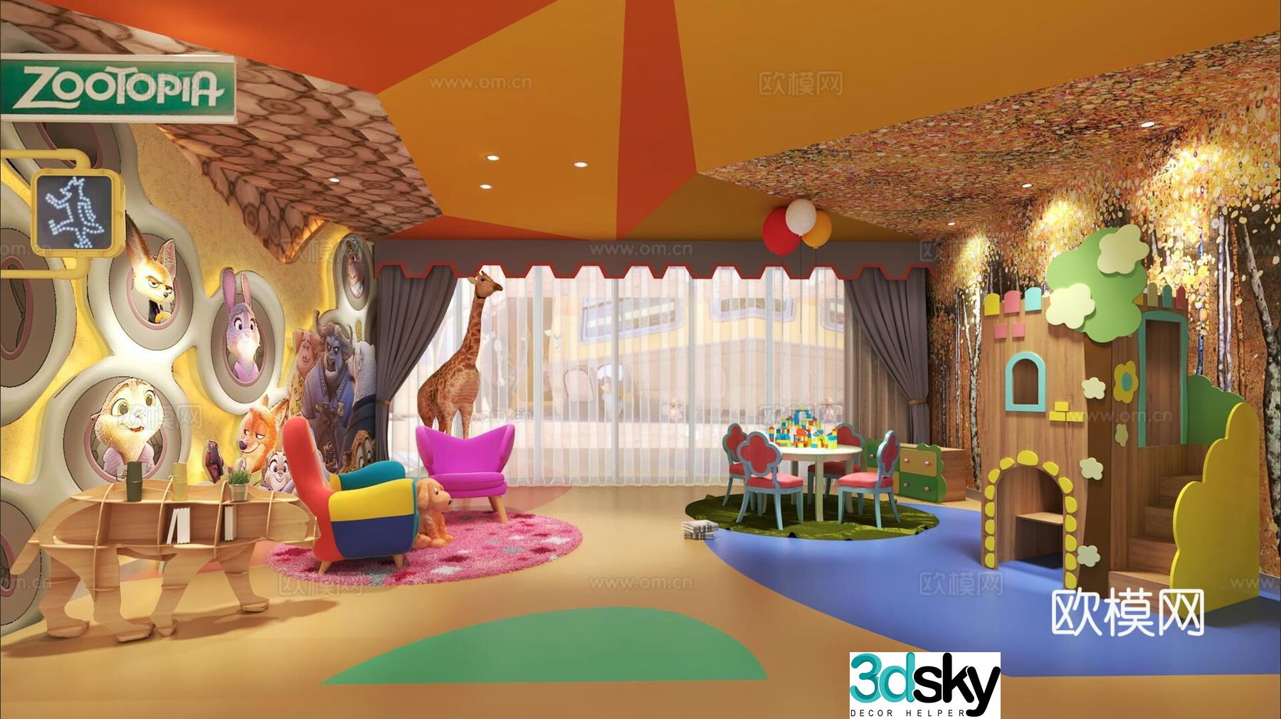 Children’s Paradise 3D model