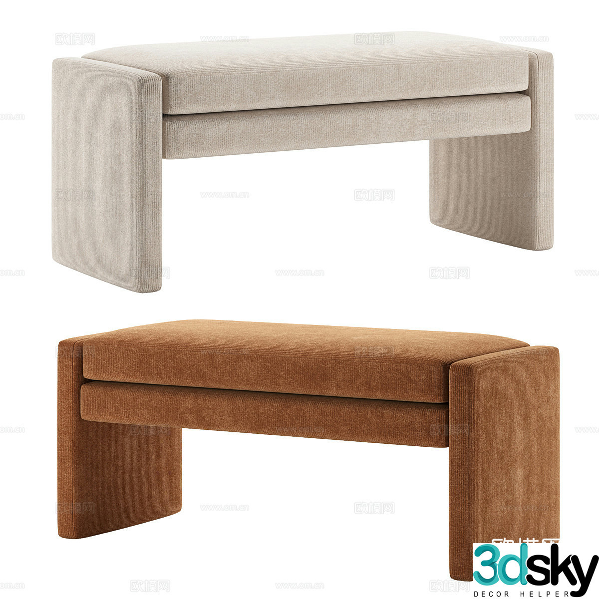 3D model of dining chair