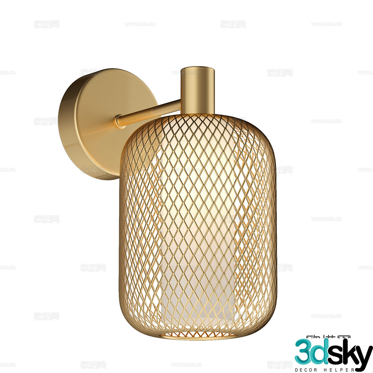 Wall lamp 3d model
