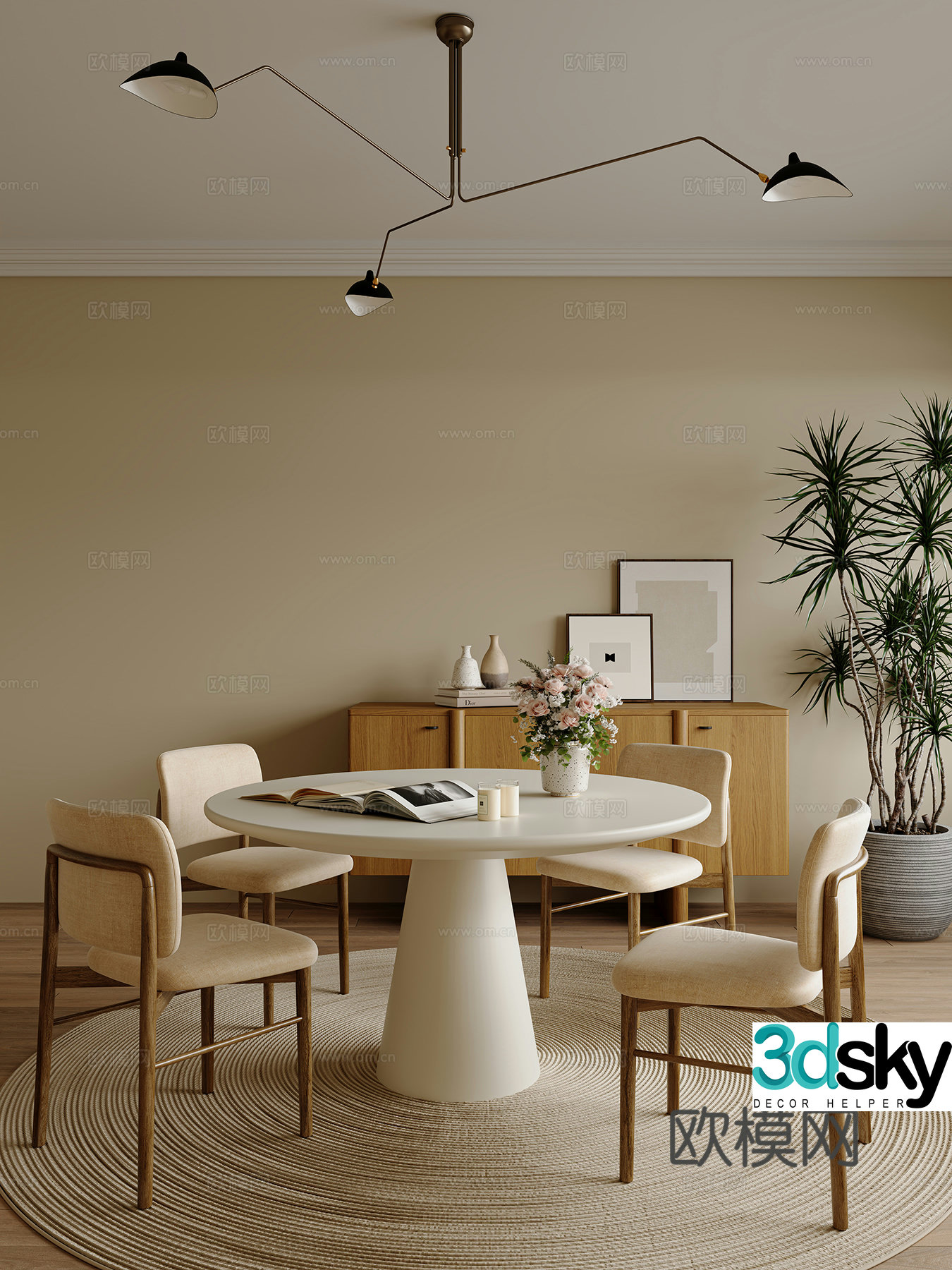 Restaurant 3d model