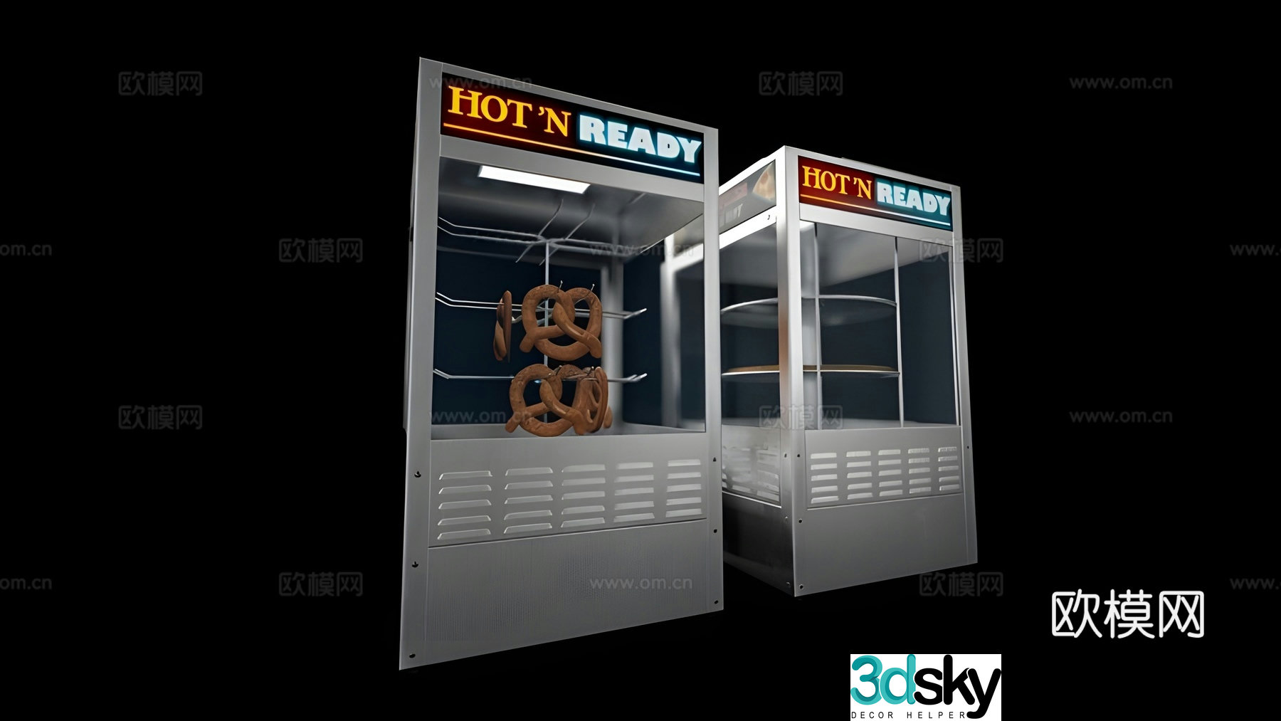 Room Dividing Screen Heating Machine 3D Model