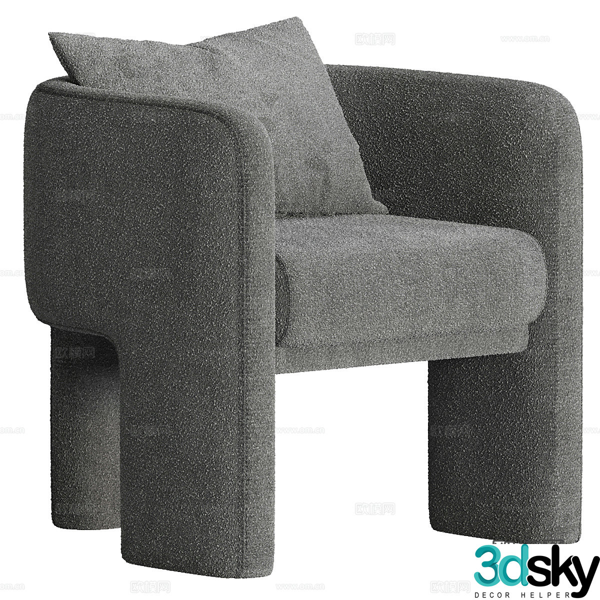 Armchair 3d model