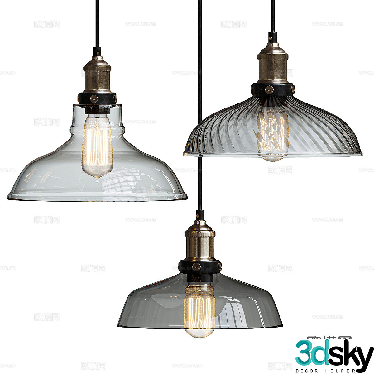 Chandeliers 3D model