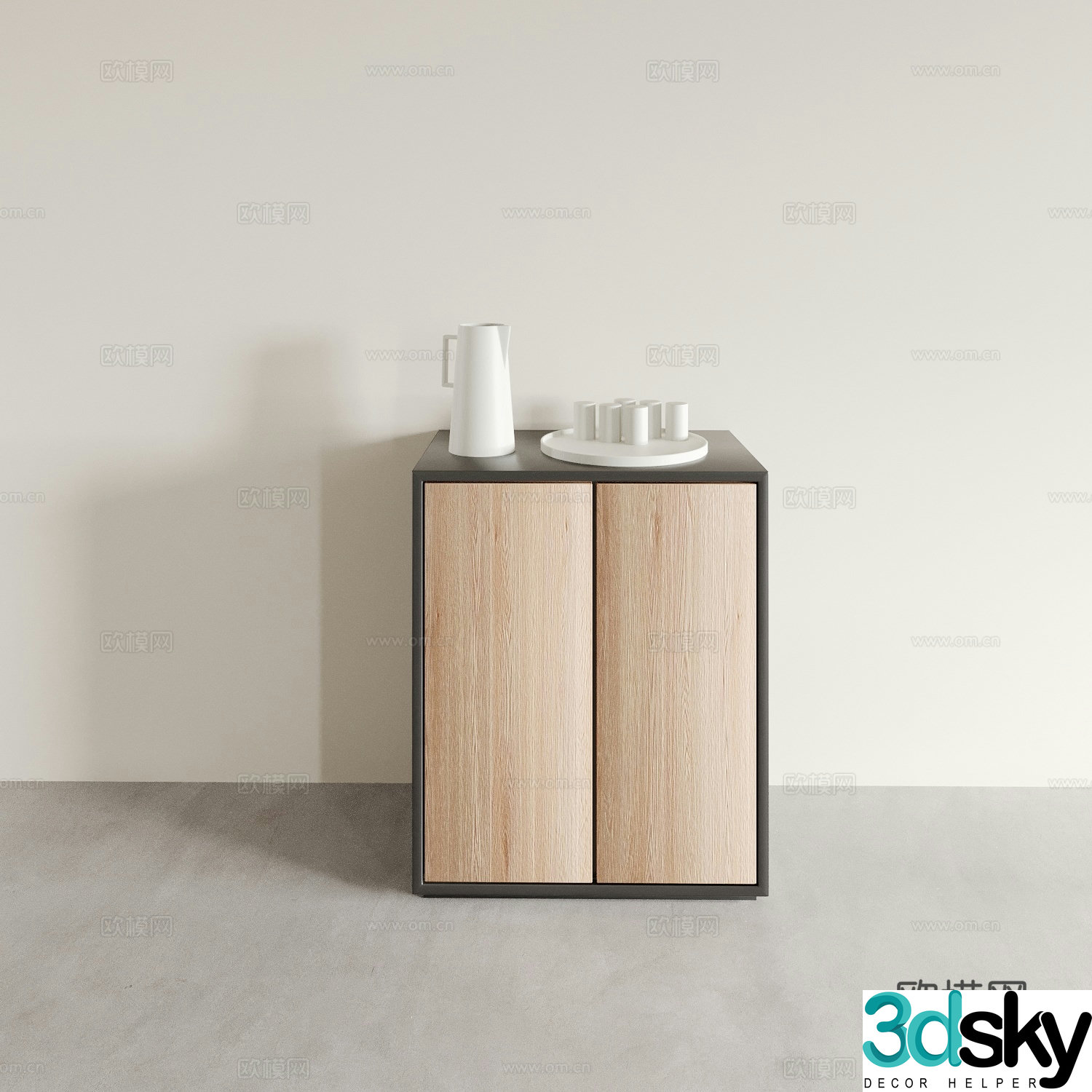 Shoe cabinet porch cabinet side cabinet wardrobe storage cabinet wall cabinet side cabinet 3D model