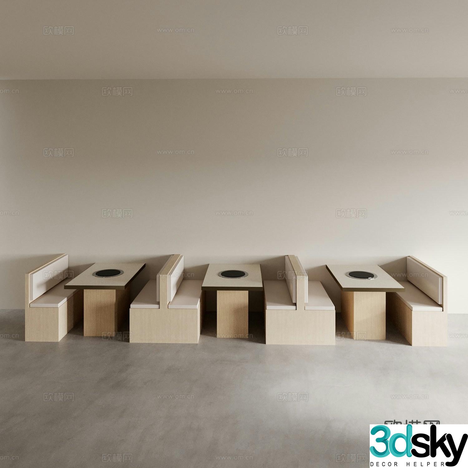 Card seat sofa dining table and chair living and dining table and chair dining table and chair wine table and chair combination 3D model
