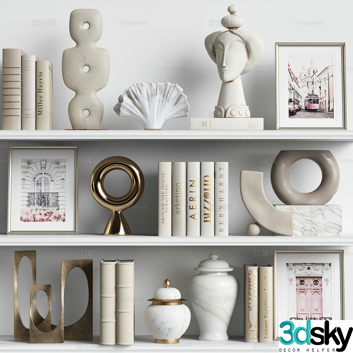 Bookcase 3d model