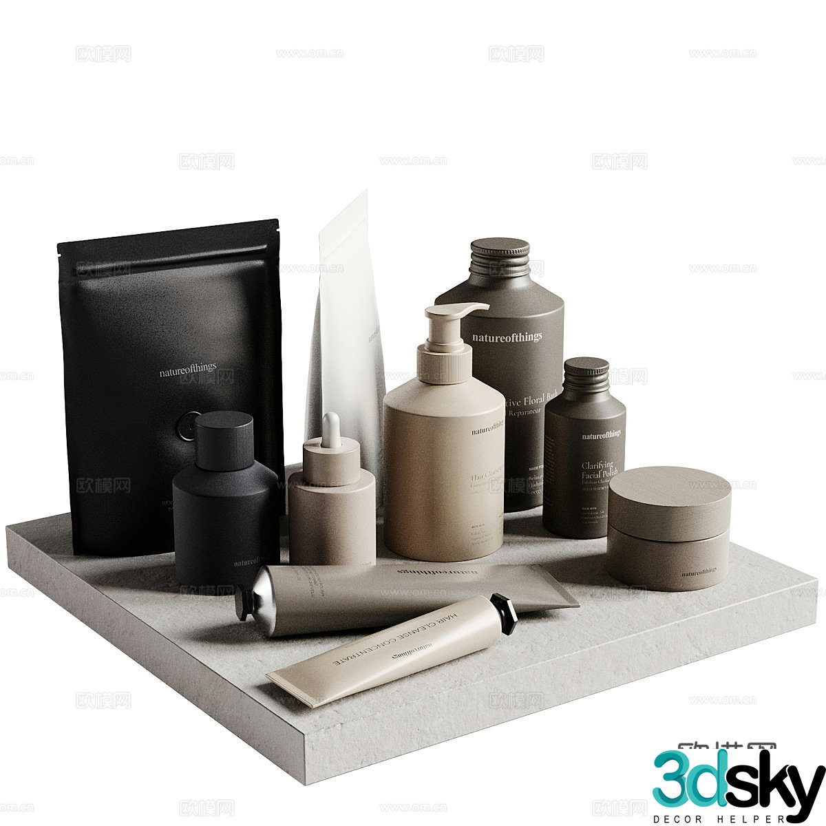 Washing supplies 3D model