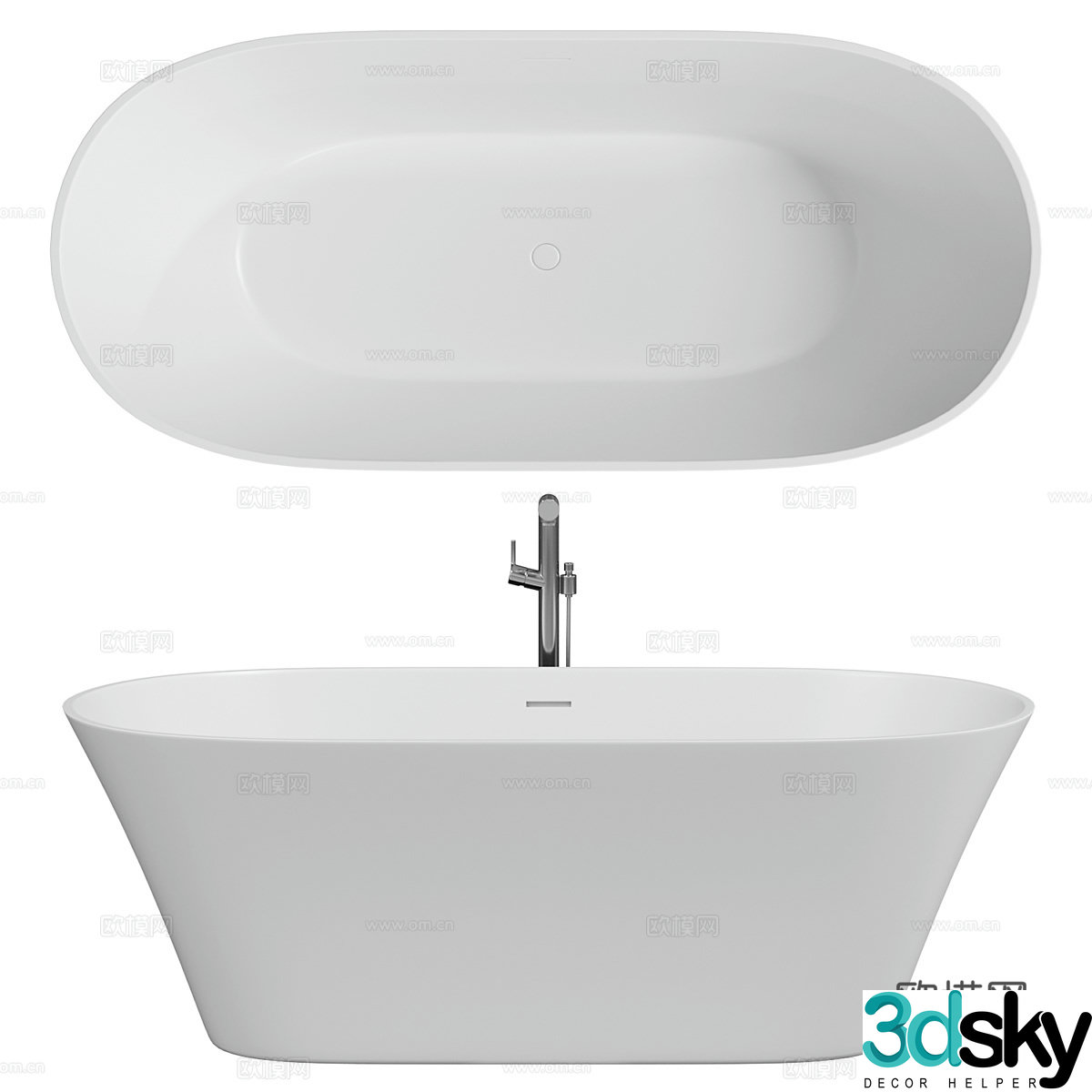 Bathton 3D model