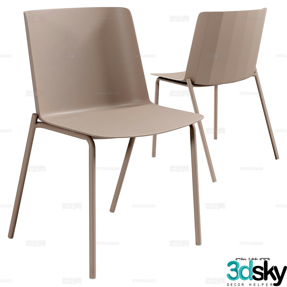 dining chair 3d model