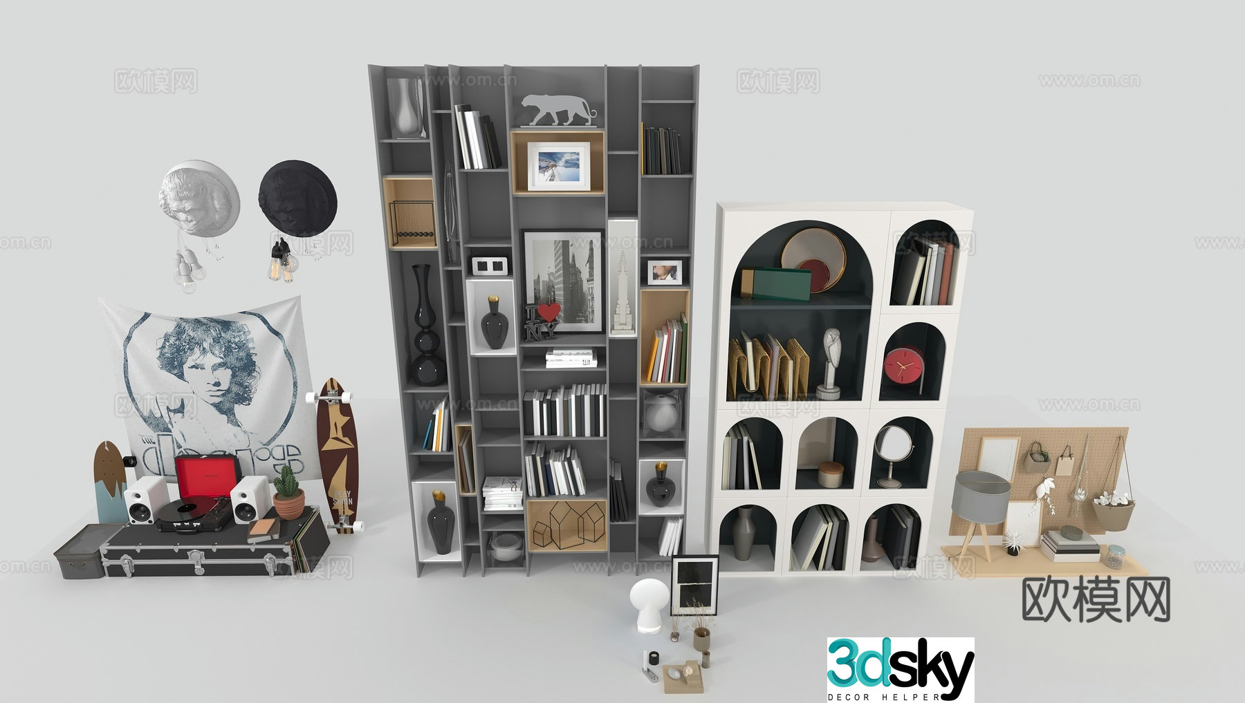 Ornamental ornament stacking 3d model