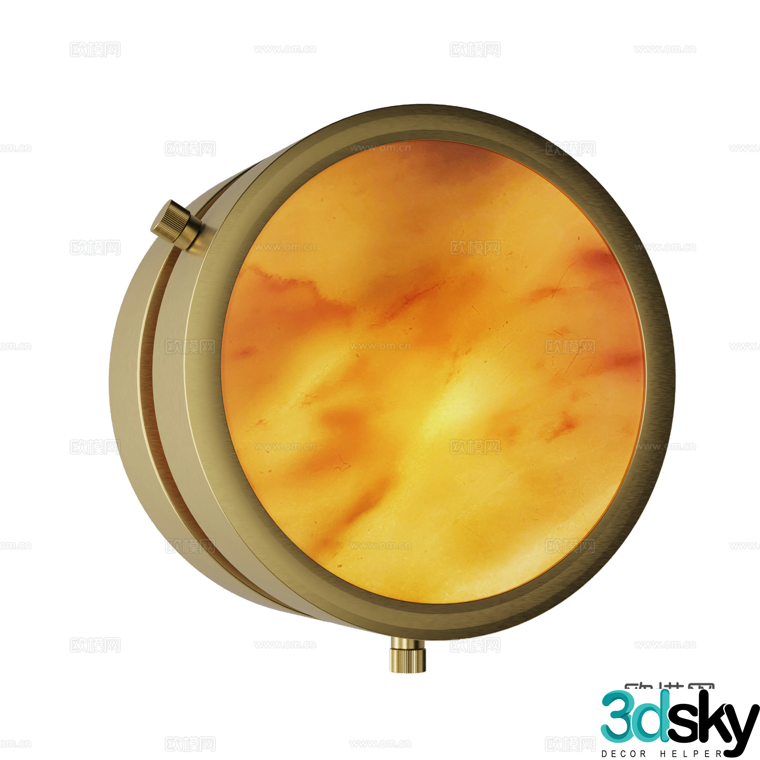 New Chinese wall light 3D model