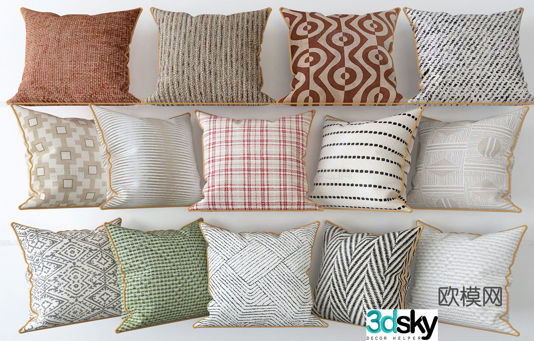 3D model of pillow