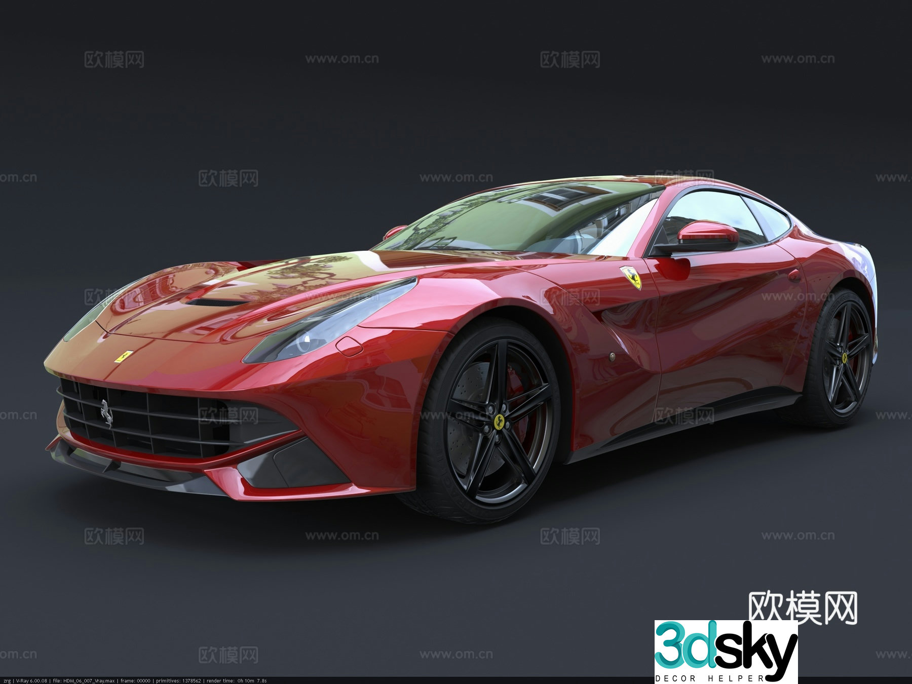Ferrari F12 Berlinetta3d model