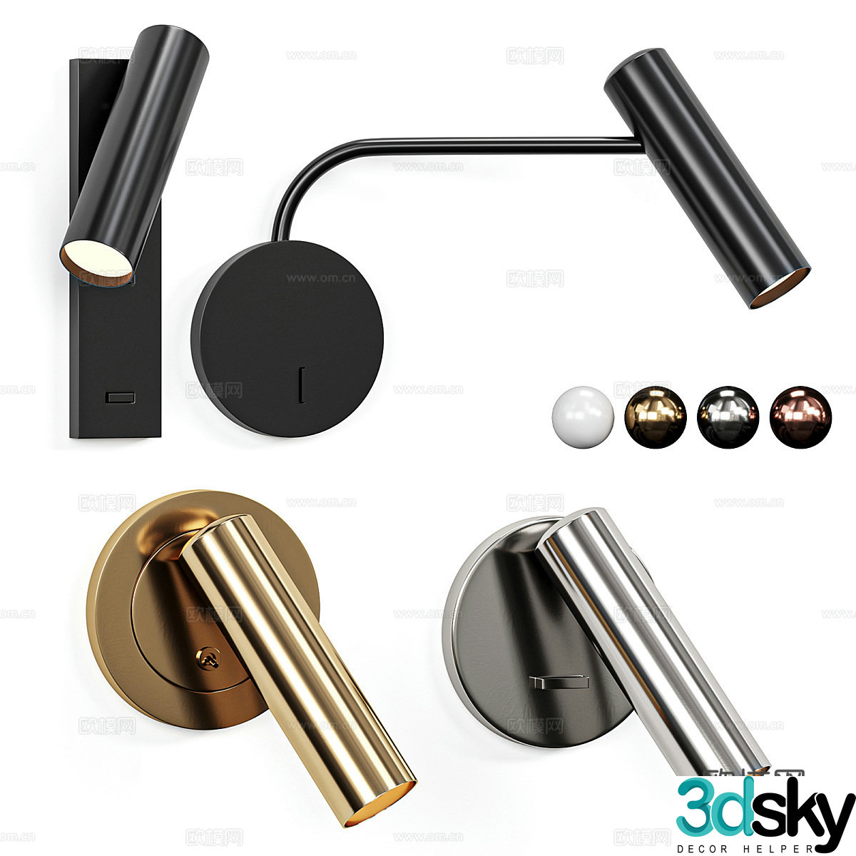 Wall lamp 3d model