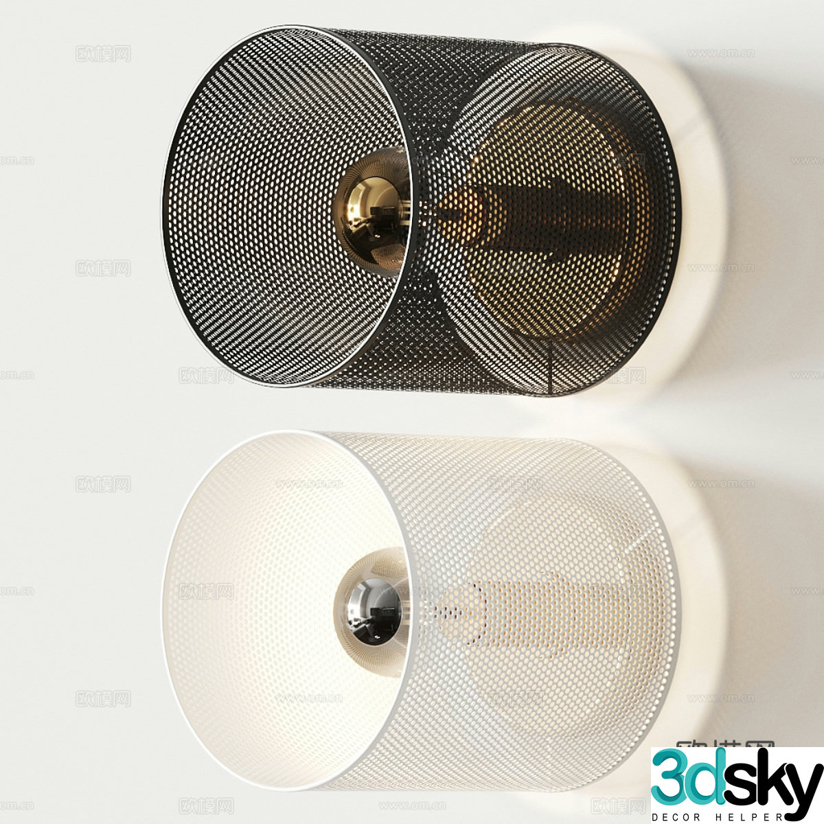 Wall lamp 3d model