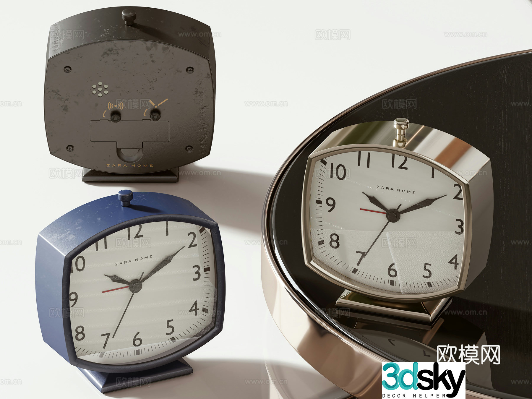 Modern Alarm 3D model