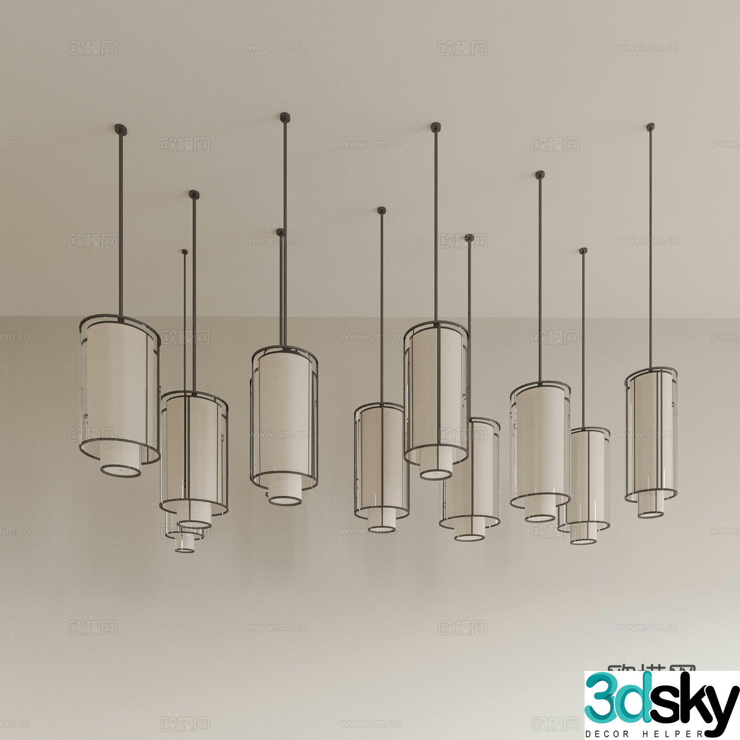 Chandelier Restaurant Chandelier Living Room Chandelier Bedroom Chandelier Bar Chandelier Bar Chandelier Coffee 3D Model
