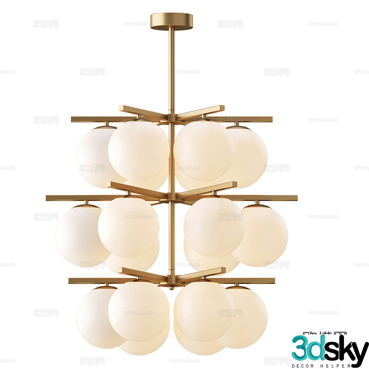 Chandelier 3d model