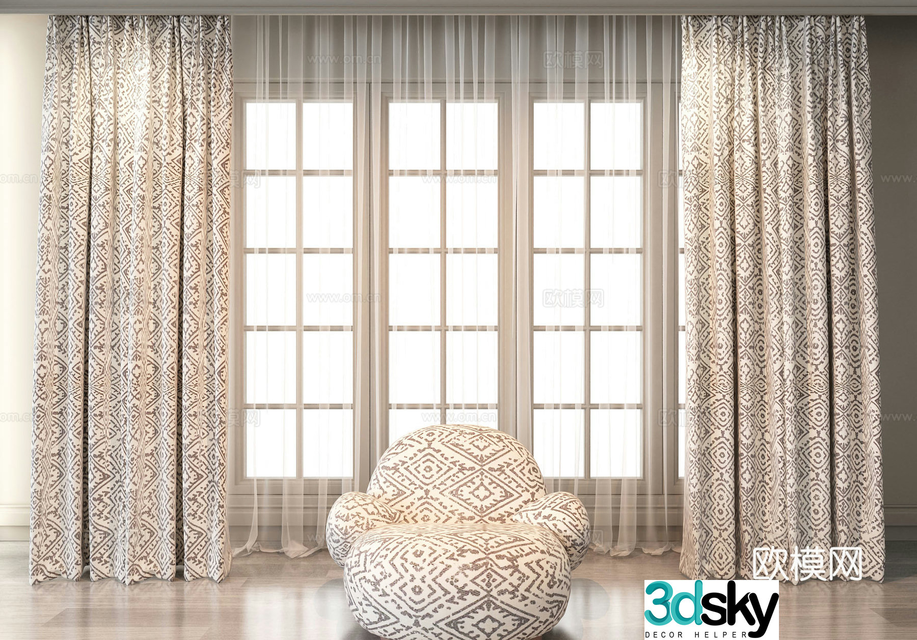 3D model of pillow