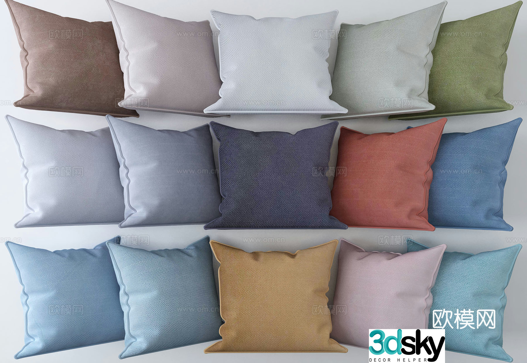 3D model of pillow