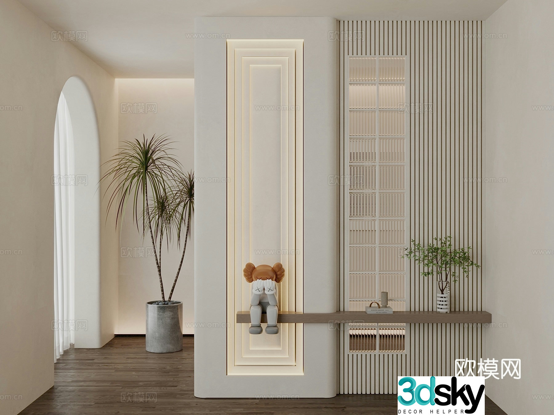Entrance model entrance model 3D model