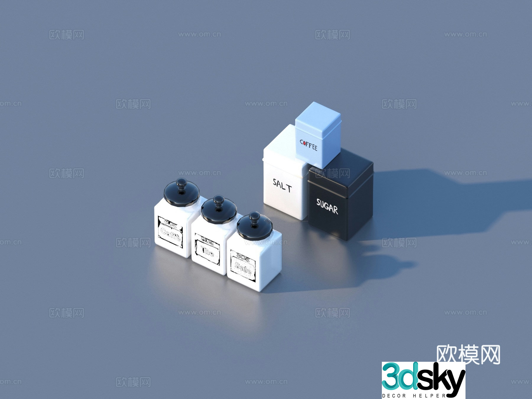 Iron box box storage box 3d model