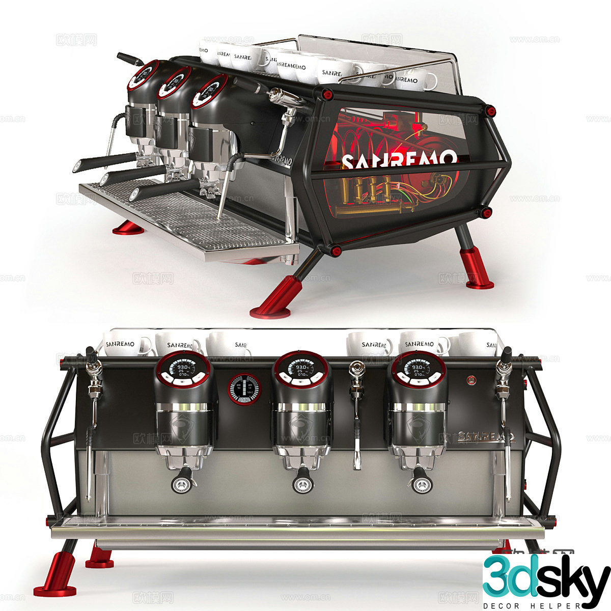 coffee machine 3d model