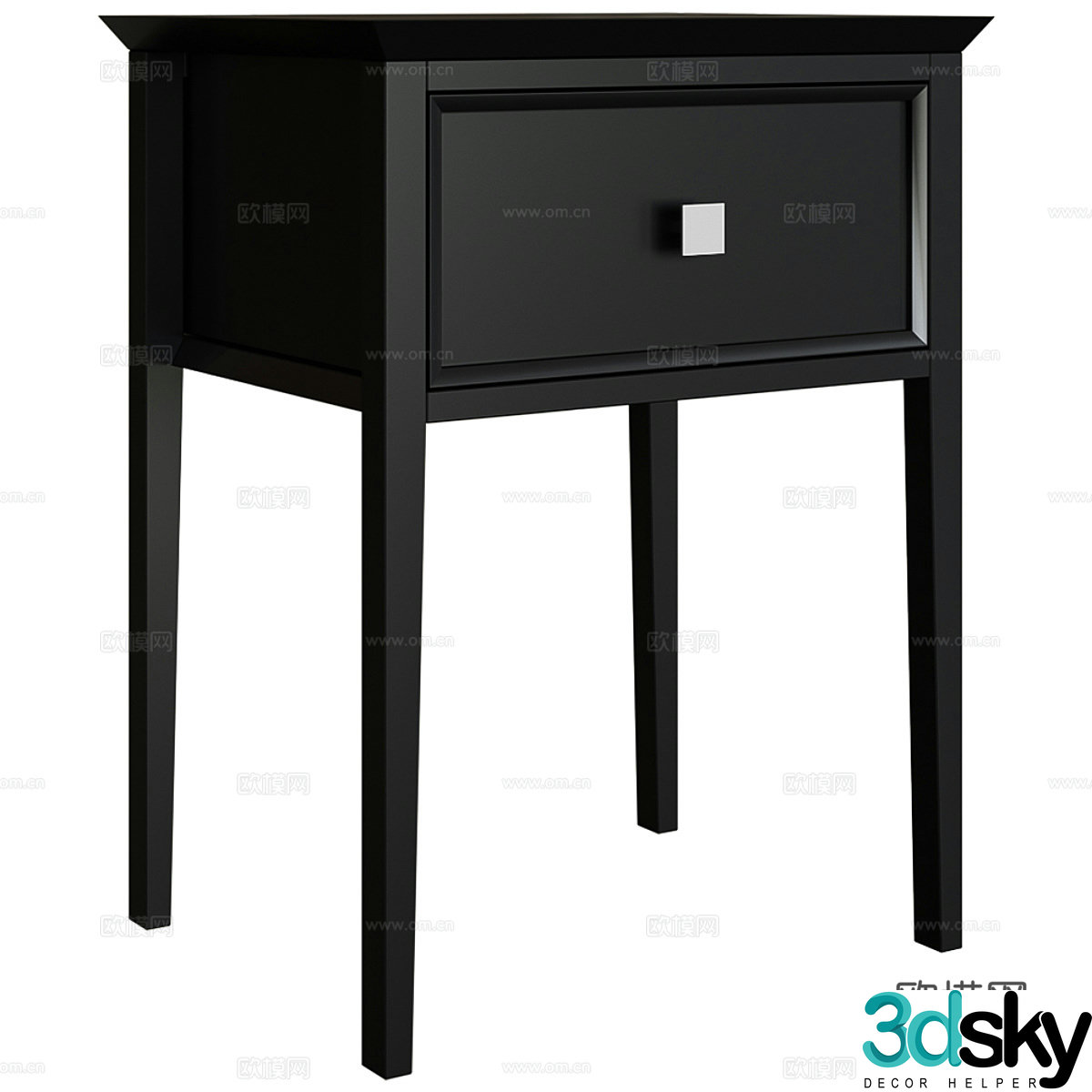 Dressing table 3d model